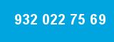932 022 75 69
